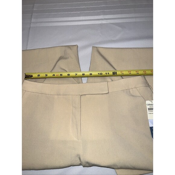 Coldwater Creek Dress Pants Size 10 Natural Fit Front Pockets - Picture 5 of 8